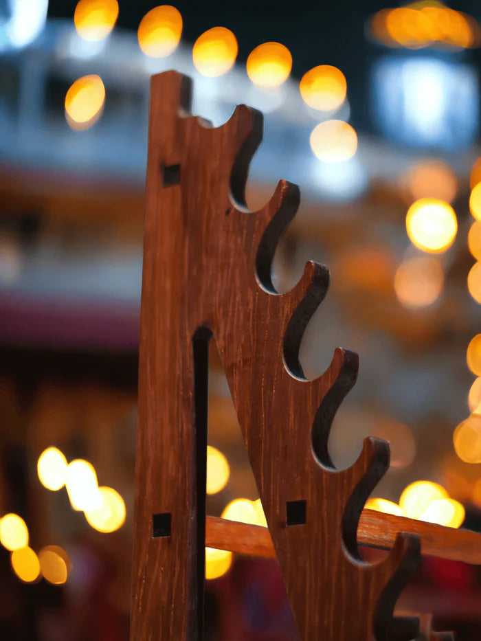 8-Layer Wooden Display Stand - Acejin