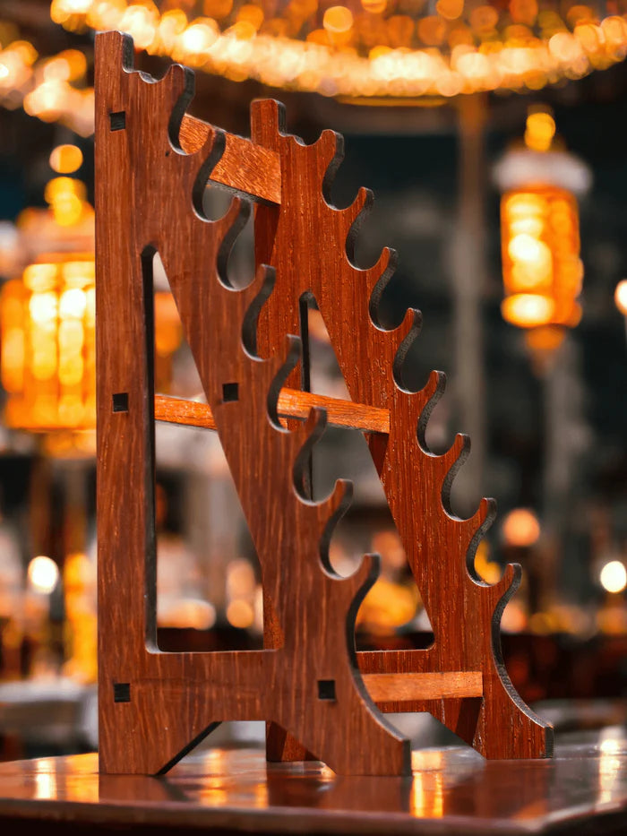 8-Layer Wooden Display Stand - Acejin