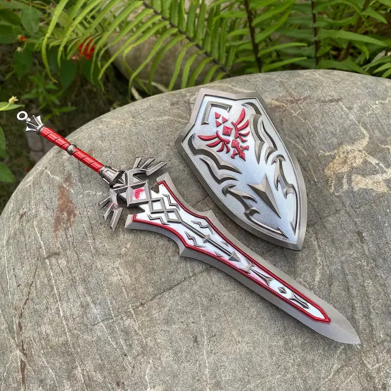 Royal Guard's Claymore and Shield Bundle | Legend of Zelda - Acejin