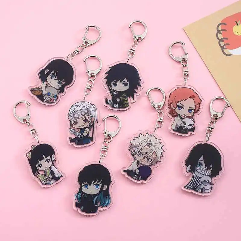 Demon Slayer Mini Character Keychains