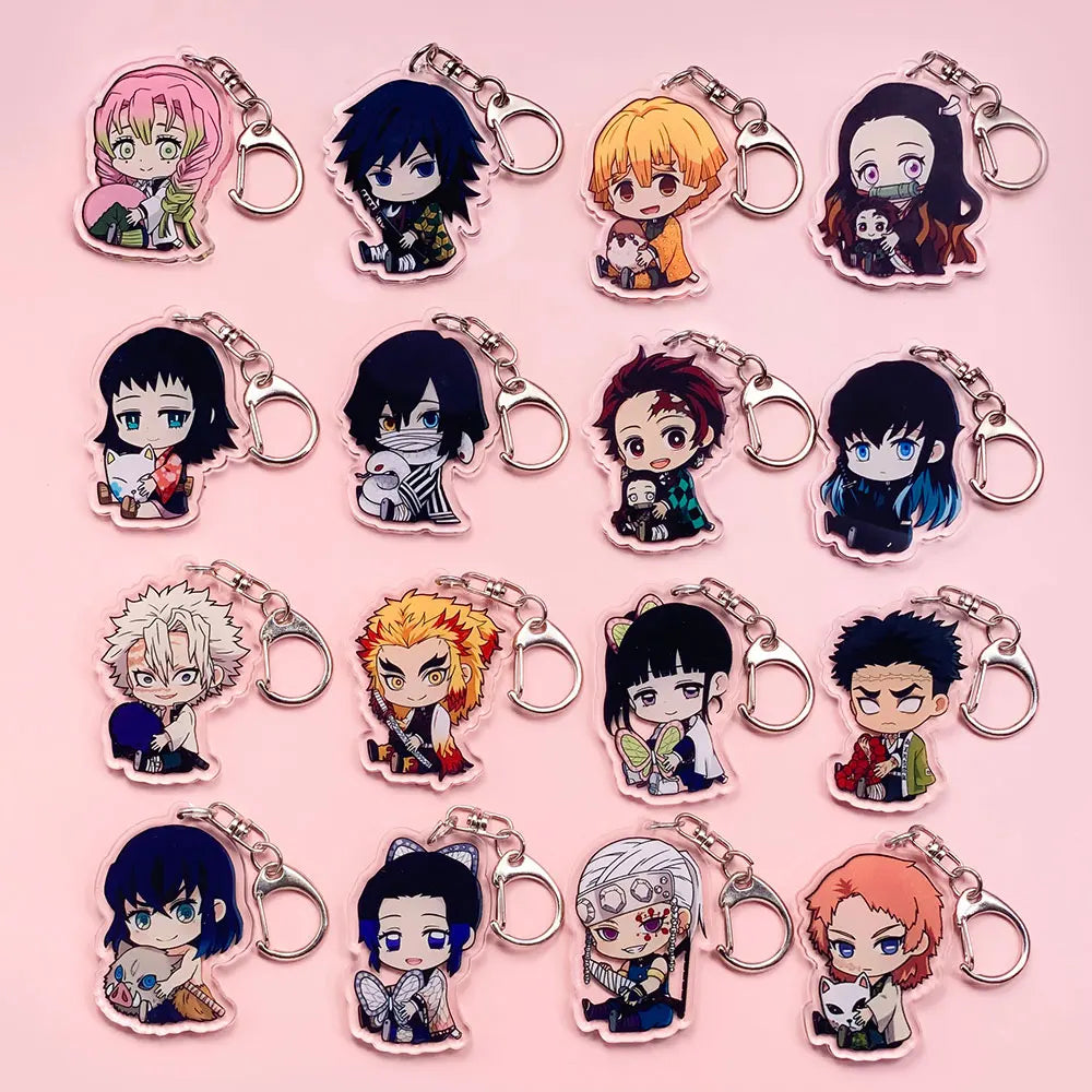 Demon Slayer Mini Character Keychains