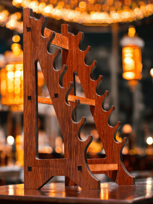 8-Layer Wooden Display Stand - Acejin