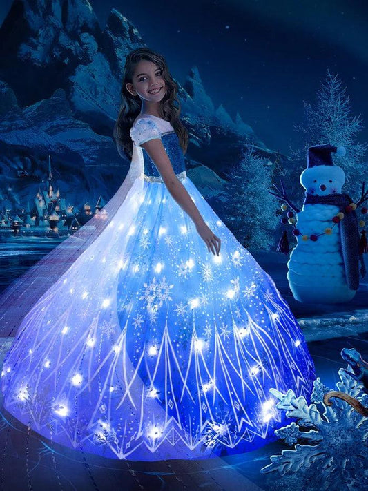 Glowing Light-Up Princess Dress - Acejin