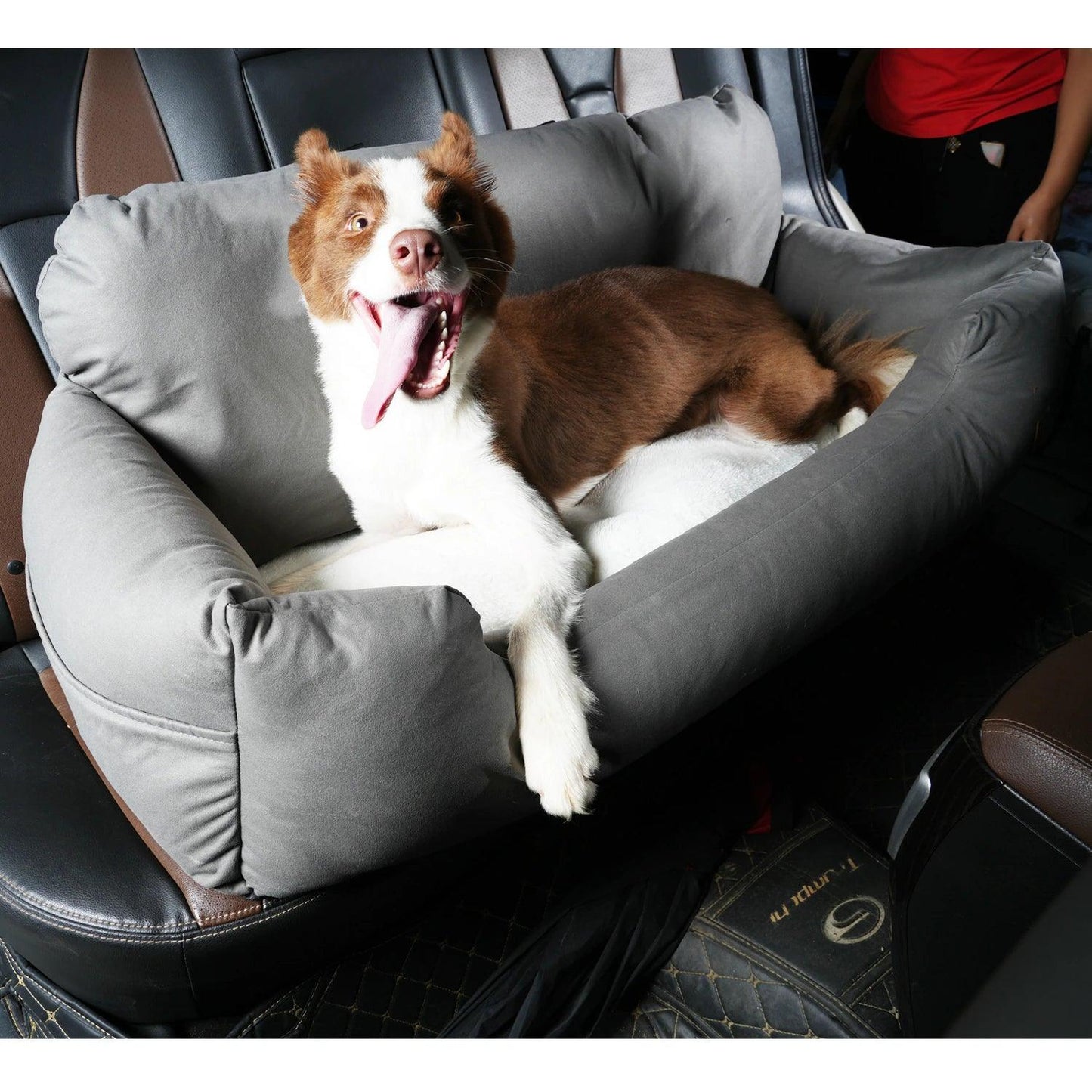 PetPal™ - Large Dog Safety Travel Bolster Bed + Free Plush Toy - Acejin